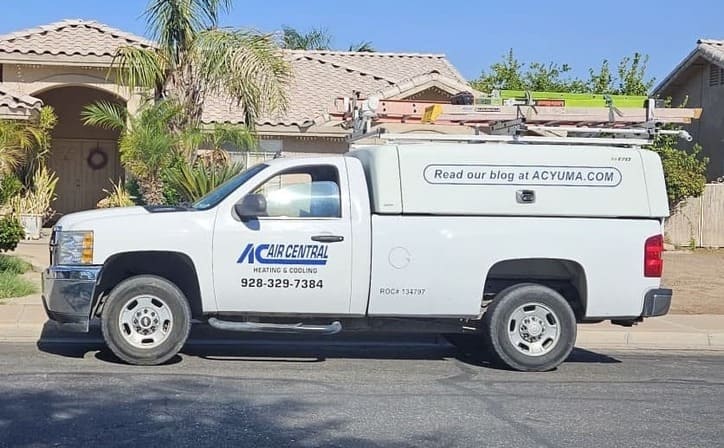 AC Air Central hvac truck